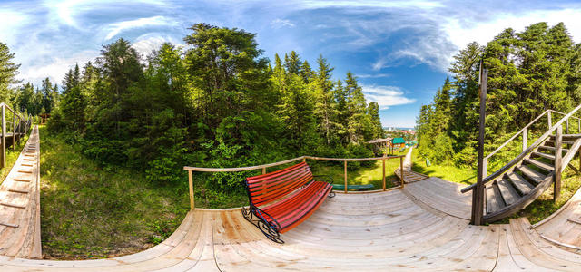 Transitional platform