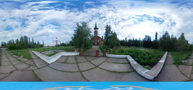 At the mosque