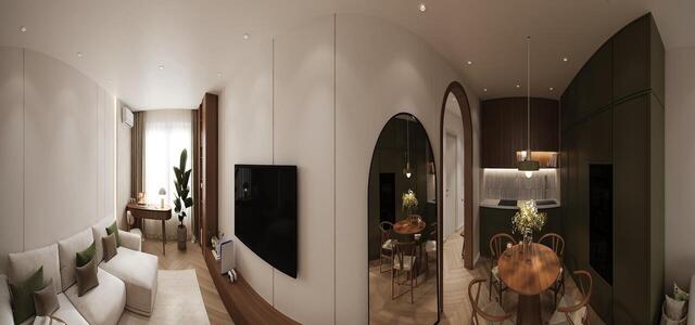 Apartments in the residential complex "Auezov City"