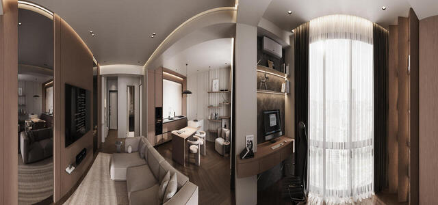 Apartment Project 64 m2