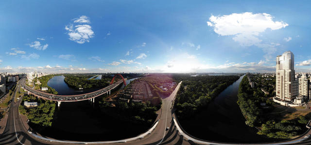 Bridge | Quadcopter / Drone | River