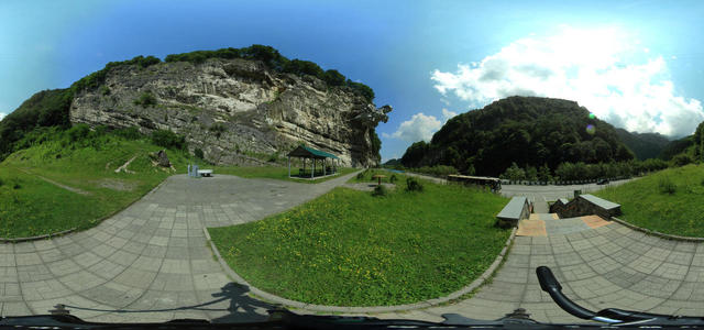 Tamisk. The monument to Uastyrji