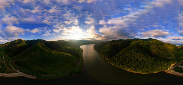 Kholmsk. Lake Secret.