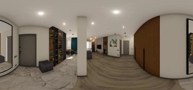 3D hallway