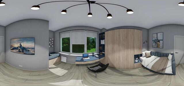 4521 2nd floor Living room 1