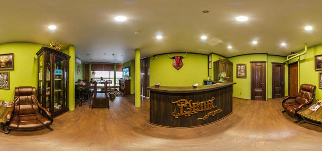Reception desk