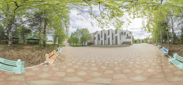 The area in front of the emergency exit of the Assembly Hall