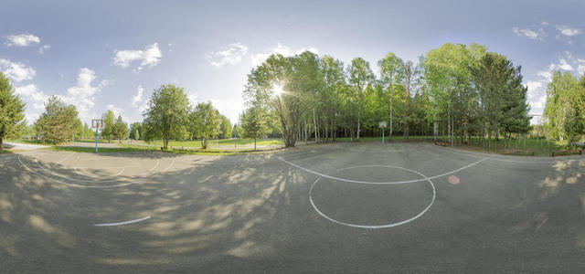 Basketball field