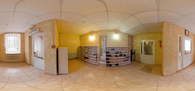 Residential building №2 - Hall on the ground floor