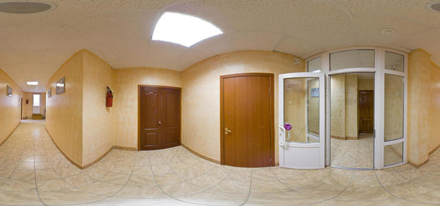 Residential building - corridor on the second floor