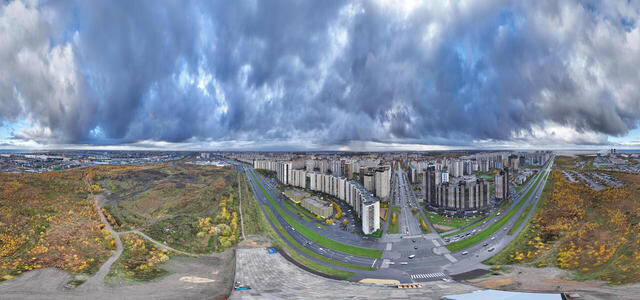 Электродепо "Красносельское", Санкт-Петербург. Ракурс 1