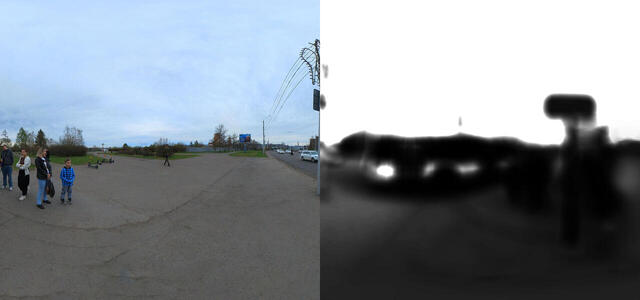 Embankment through the eyes of Sergei