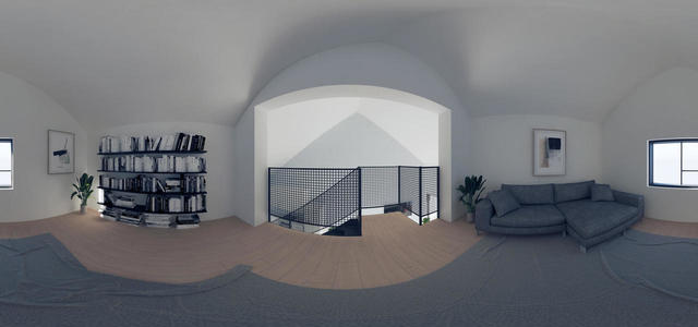 Arbour Arch Unit 5 Loft Panorama