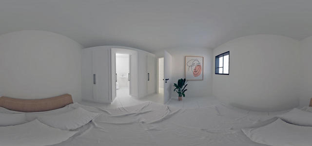 AA Unit 2 - Bedroom Panorama