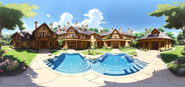 anime art style the largest beautiful and elegant 