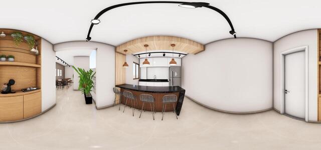 Cozinha gourmet condominio