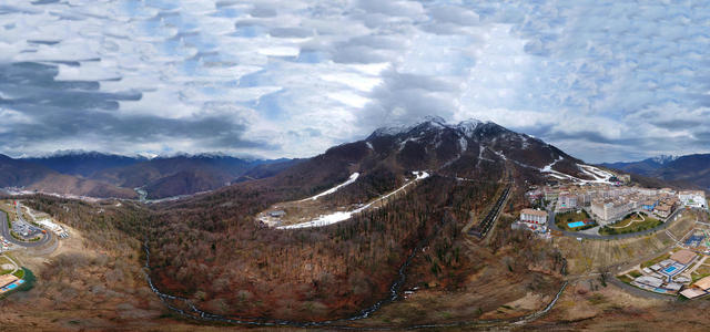 Курорт "Красная поляна" отм.+960