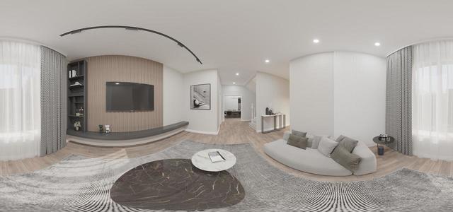 1 floor hall 1 angle