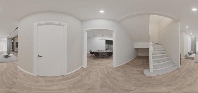 1 floor hall view 2