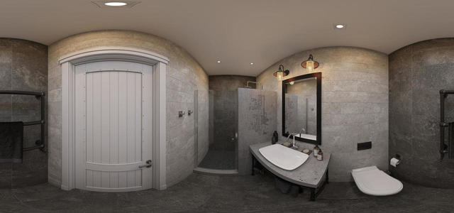 Bathroom in suite 1