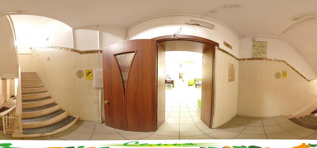 Staircase at the exit