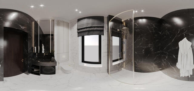 Bathroom in master bedroom