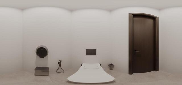 Staff toilet
