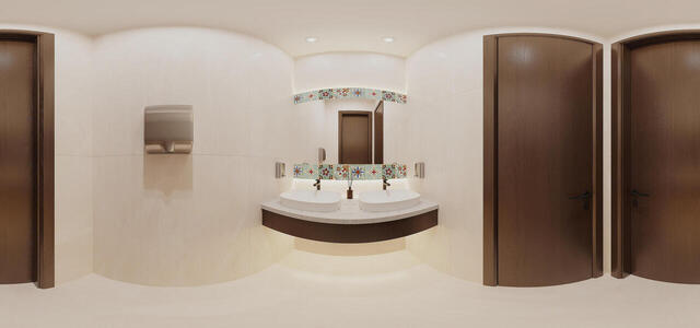 Restaurant bathroom1
