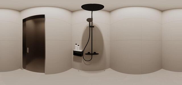 Staff shower