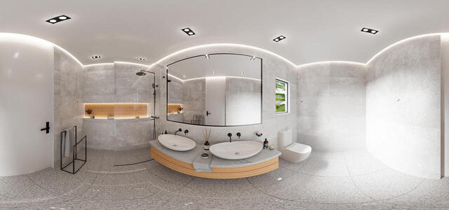 Master bathroom