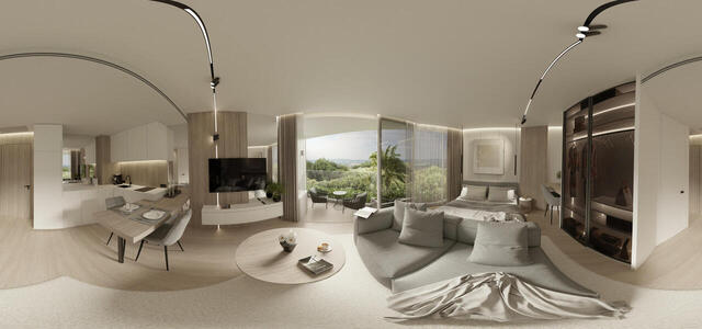 TYPE C: STUDIO APARTMENTS