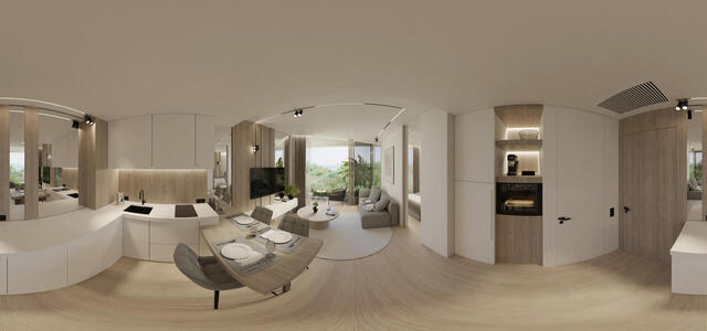 TYPE D: 1 BEDROOM APARTMENTS