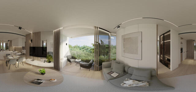 TYPE D: 1 BEDROOM APARTMENTS (L)