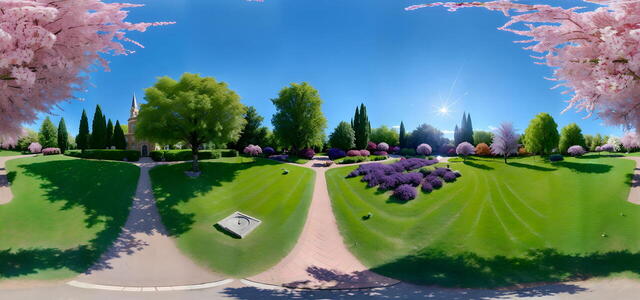Spring. City Park