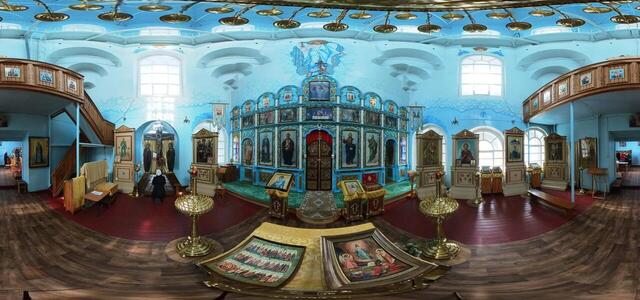 Воскресенская церковь изнутри
