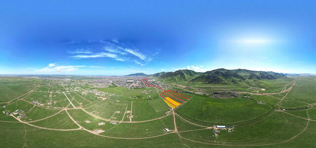 Leninkent Project 360 over the plots