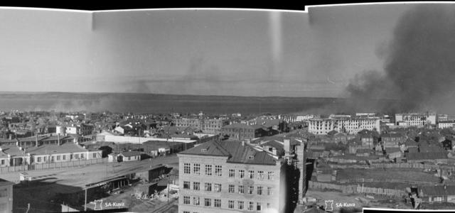 Петрозаводск во время войны, октябрь 1941 г.