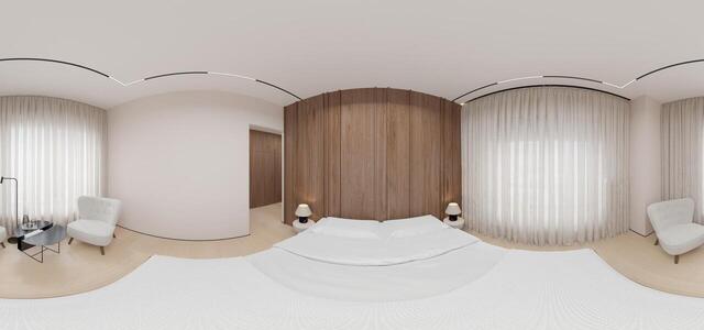 panorama bedroom