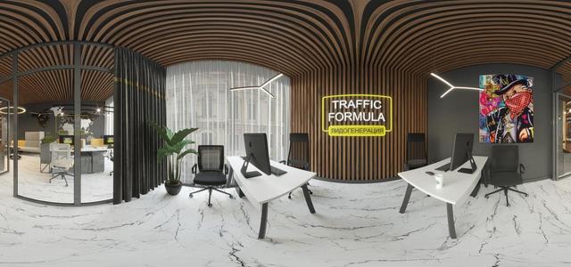 Дизайн интерьера типового проекта офиса 50m2
