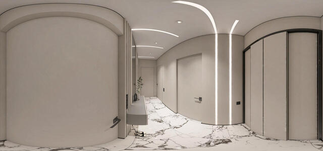 Hallway panorama
