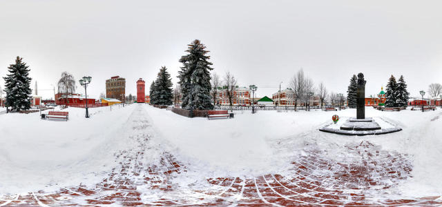 View in front of the monument
