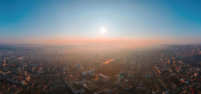 aerial-drone-panorama-view-chisinau-moldova-sunrise