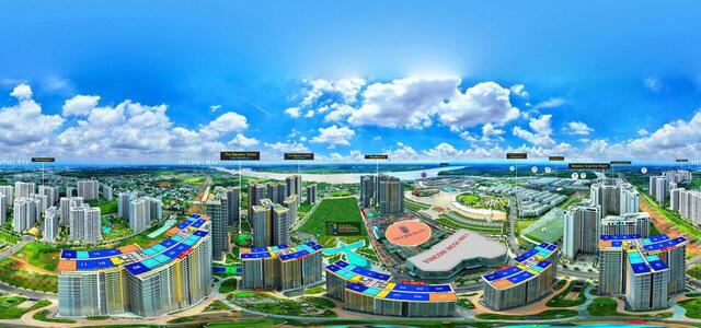 Mặt bằng căn hộ Glory Heights (ban ngày)