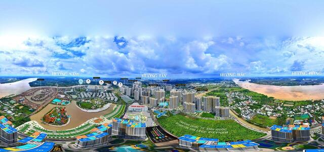 Mặt bằng căn hộ The Beverly  (ban ngày)