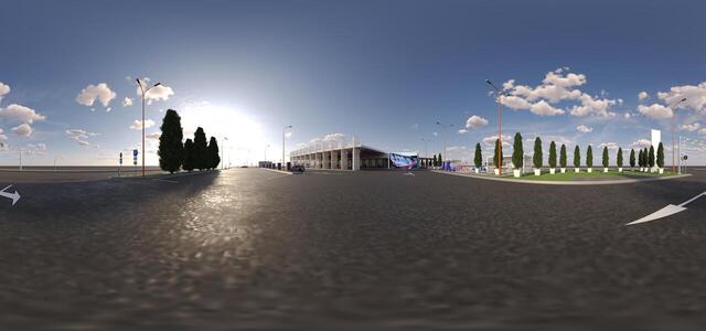 roundabout entrance