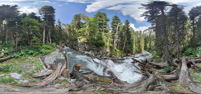Caucasus Nature Reserve - Waterfall