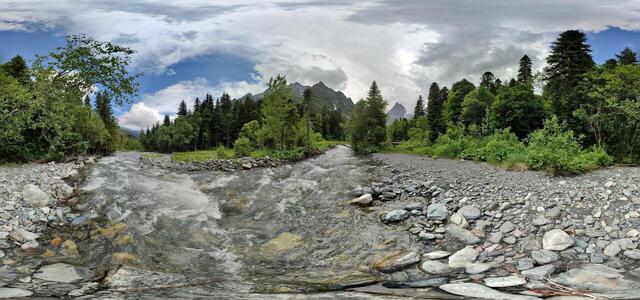 Caucasus Nature Reserve - Malaya Laba river
