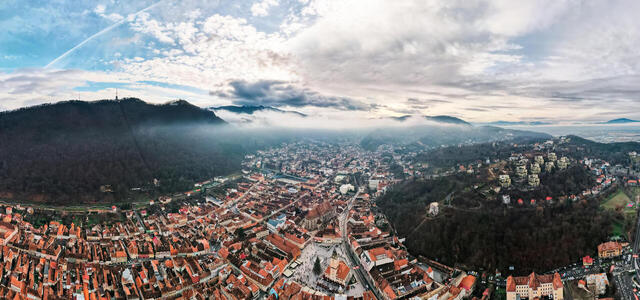 aerial-drone-wide-view-brasov-winter-romania