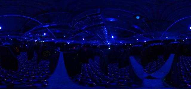 Small laser tag arena