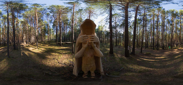 Festival of wooden sculptures "Lukomorye 2016"